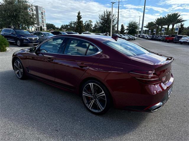 used 2024 Genesis G70 car, priced at $40,789