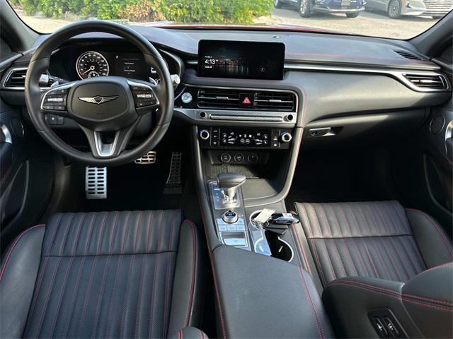 used 2024 Genesis G70 car, priced at $40,789