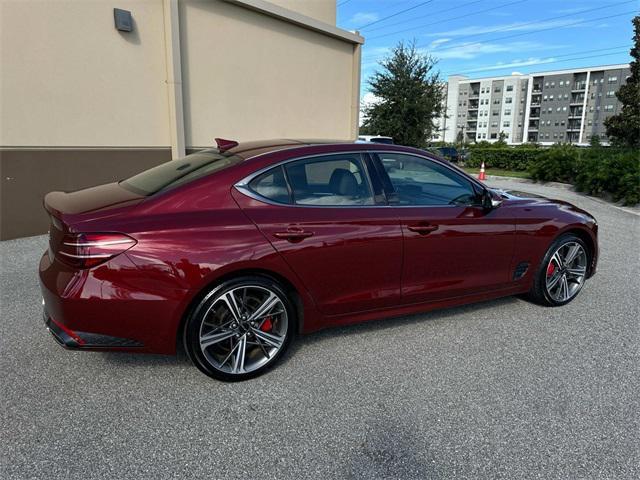 used 2024 Genesis G70 car, priced at $40,789