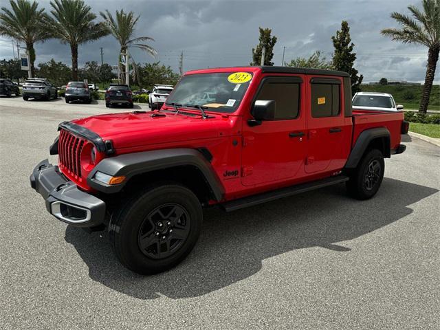 used 2023 Jeep Gladiator car, priced at $29,443