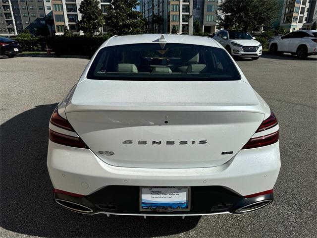 used 2023 Genesis G70 car, priced at $36,528