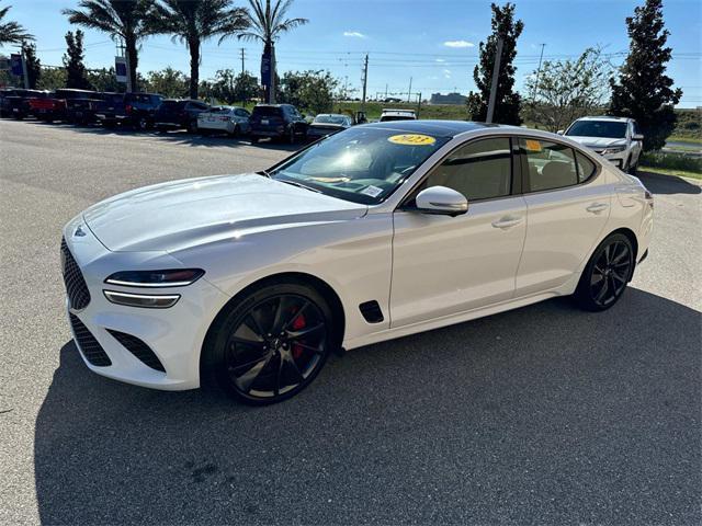 used 2023 Genesis G70 car, priced at $36,528