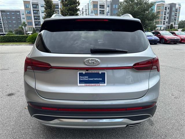 used 2021 Hyundai Santa Fe car, priced at $19,960