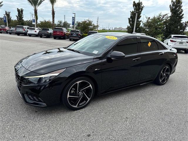 used 2022 Hyundai Elantra car, priced at $20,484