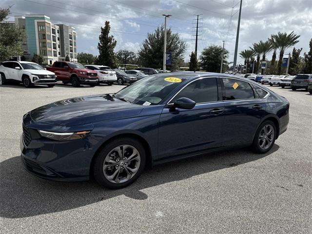 used 2024 Honda Accord car, priced at $24,846
