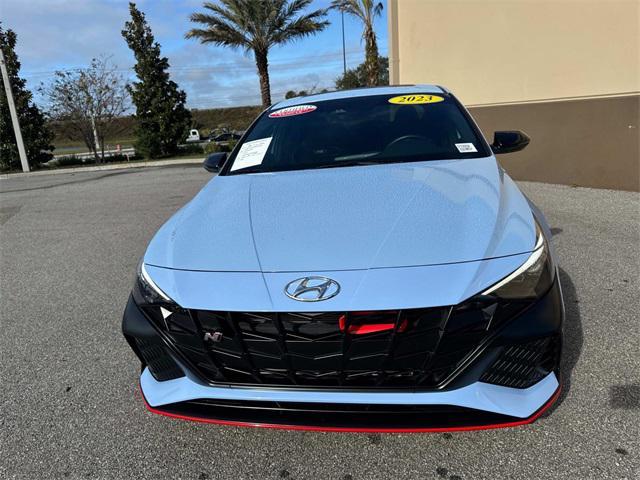 used 2023 Hyundai Elantra N car, priced at $29,887