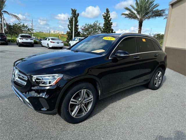 used 2021 Mercedes-Benz GLC 300 car, priced at $22,940