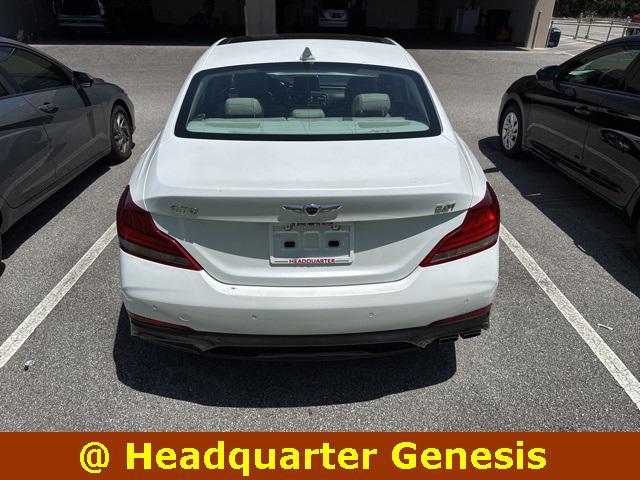 used 2021 Genesis G70 car, priced at $19,589