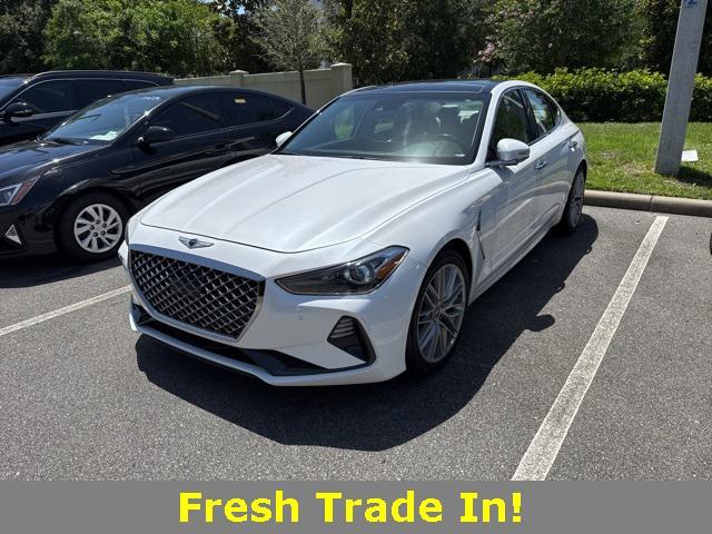 used 2021 Genesis G70 car, priced at $19,589