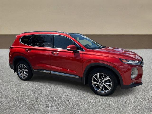 used 2020 Hyundai Santa Fe car, priced at $18,742