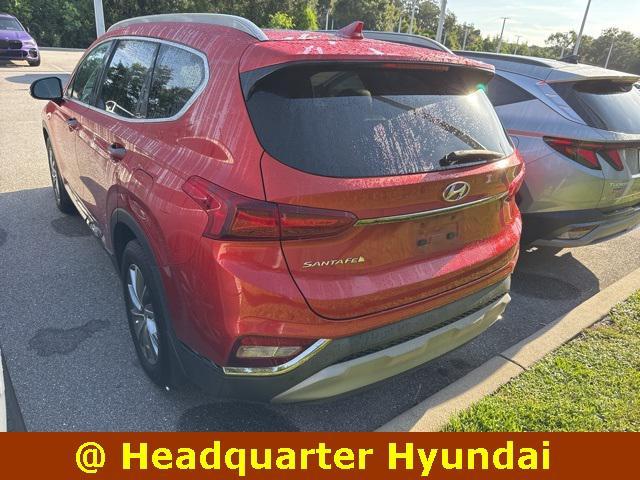 used 2020 Hyundai Santa Fe car, priced at $19,412
