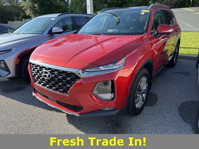 used 2020 Hyundai Santa Fe car, priced at $19,412