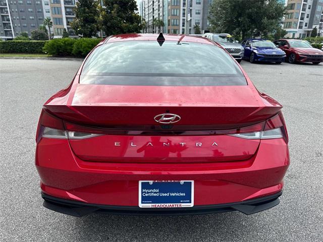 used 2023 Hyundai Elantra car, priced at $18,663