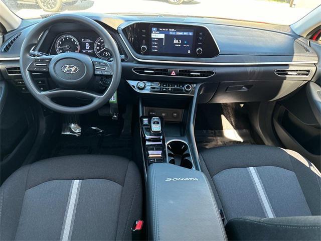 used 2021 Hyundai Sonata car, priced at $18,499