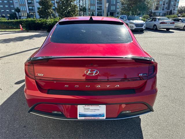 used 2021 Hyundai Sonata car, priced at $18,499