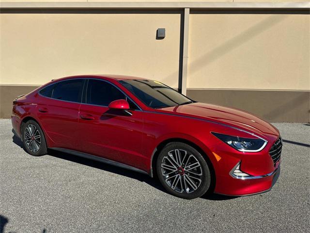 used 2021 Hyundai Sonata car, priced at $18,499