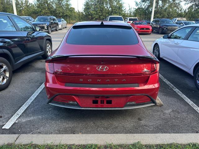 used 2021 Hyundai Sonata car, priced at $19,631