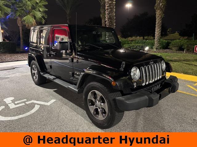 used 2016 Jeep Wrangler Unlimited car, priced at $12,491