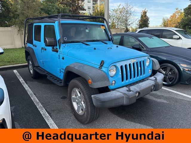 used 2017 Jeep Wrangler Unlimited car, priced at $22,965