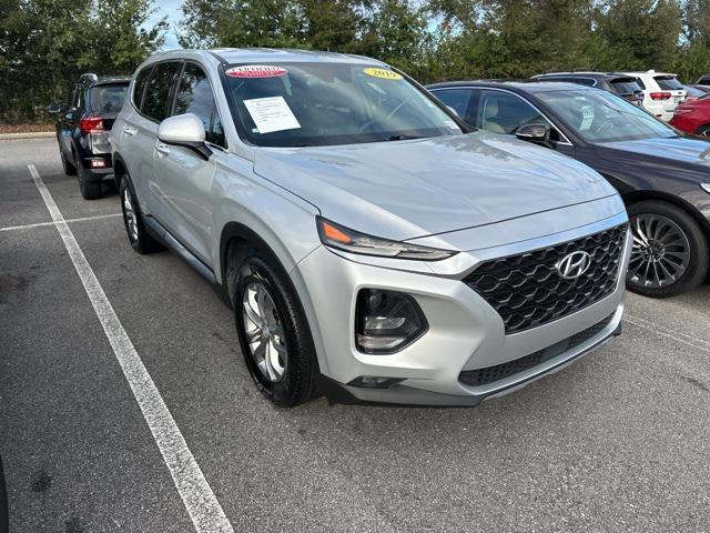 used 2019 Hyundai Santa Fe car, priced at $18,435