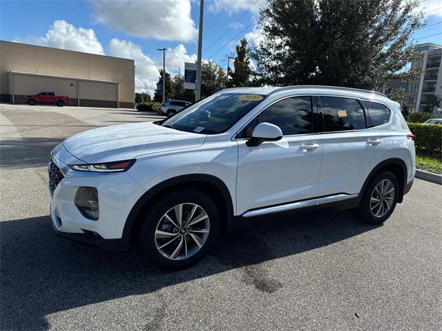 used 2020 Hyundai Santa Fe car, priced at $20,694