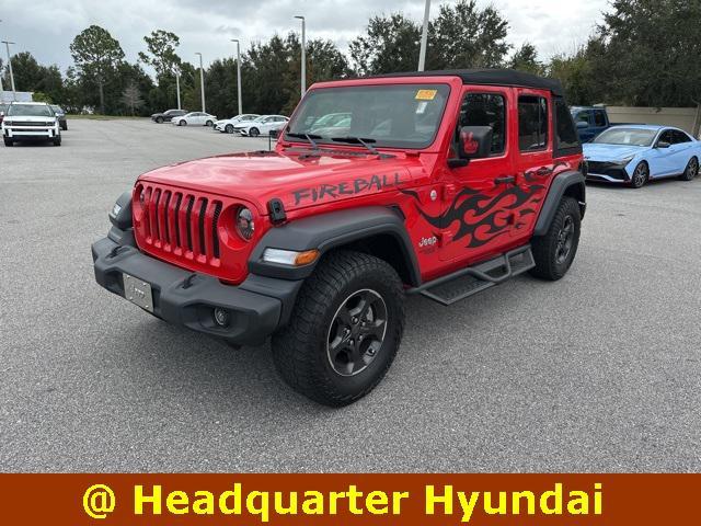 used 2018 Jeep Wrangler Unlimited car, priced at $20,449