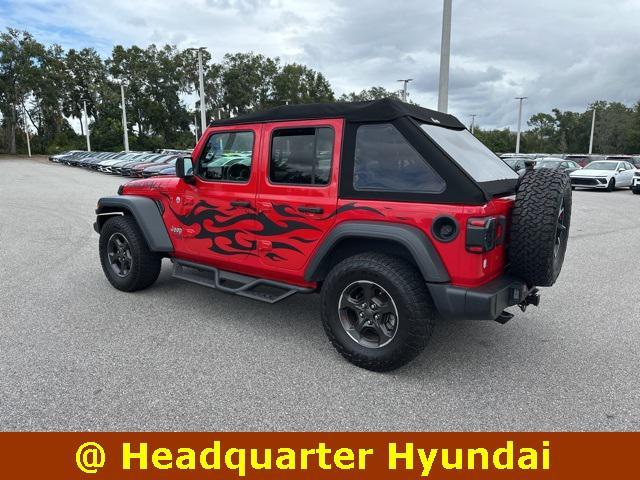 used 2018 Jeep Wrangler Unlimited car, priced at $20,449