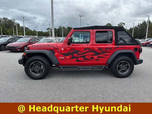 used 2018 Jeep Wrangler Unlimited car, priced at $20,449