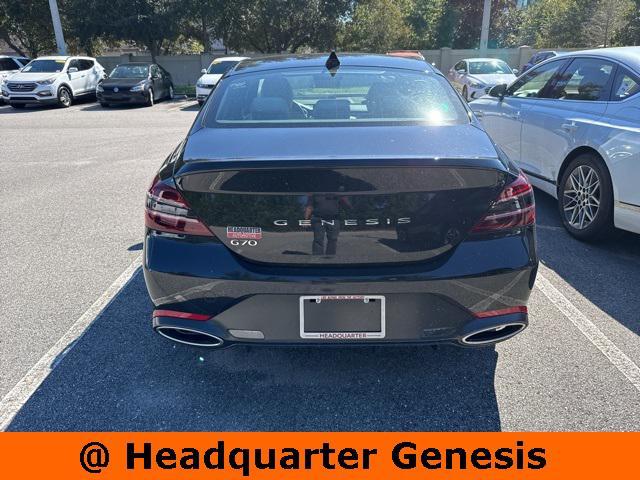 used 2025 Genesis G70 car, priced at $37,964