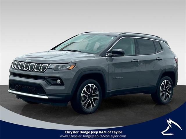 used 2022 Jeep Compass car, priced at $23,295