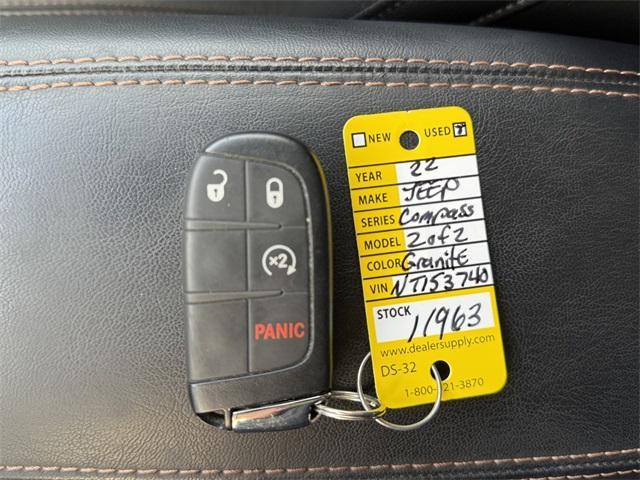 used 2022 Jeep Compass car, priced at $22,295