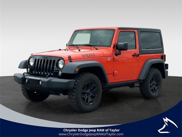 used 2015 Jeep Wrangler car, priced at $17,695