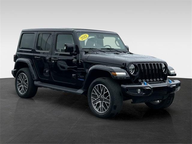 used 2022 Jeep Wrangler Unlimited 4xe car, priced at $35,795