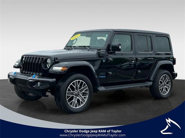used 2022 Jeep Wrangler Unlimited 4xe car, priced at $35,795