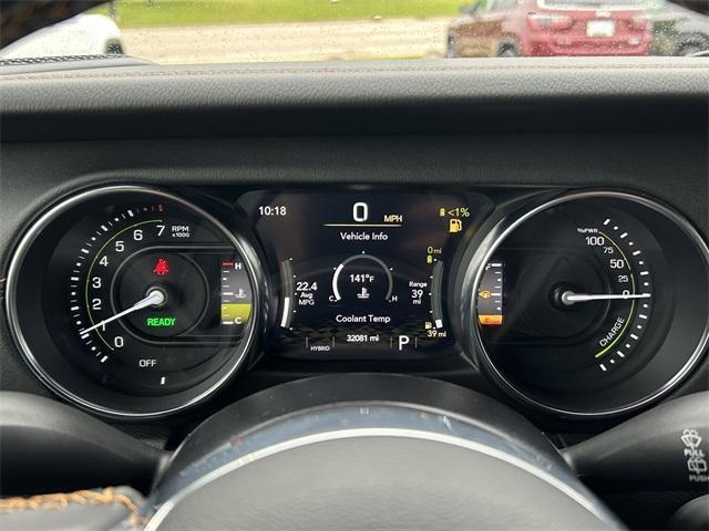 used 2022 Jeep Wrangler Unlimited 4xe car, priced at $35,795