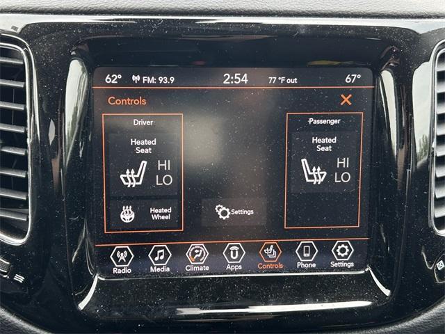 used 2021 Jeep Compass car, priced at $21,395