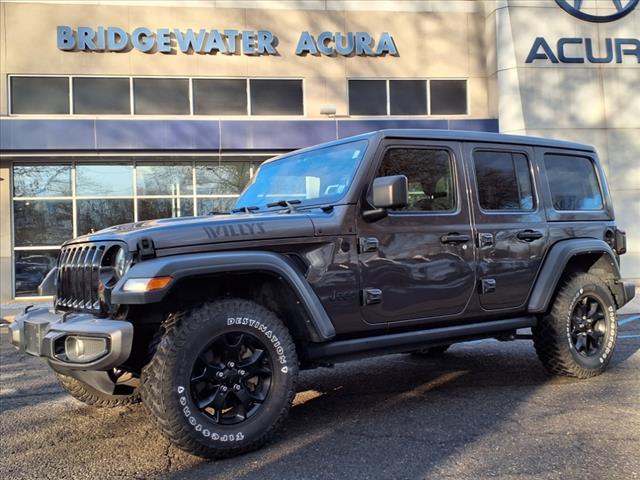 used 2021 Jeep Wrangler car, priced at $32,335