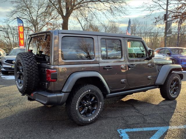 used 2021 Jeep Wrangler car, priced at $31,555