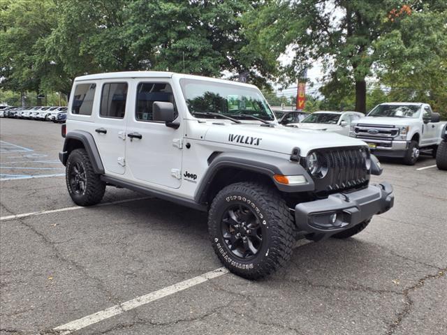 used 2021 Jeep Wrangler car, priced at $32,999