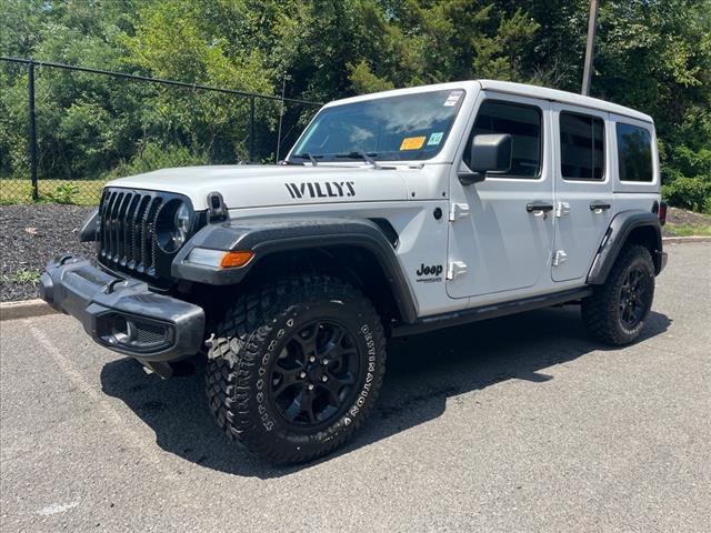 used 2021 Jeep Wrangler car, priced at $33,999