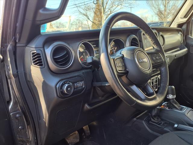 used 2021 Jeep Wrangler car, priced at $29,930