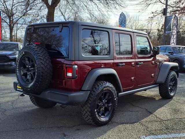 used 2021 Jeep Wrangler car, priced at $29,999