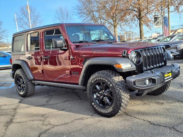 used 2021 Jeep Wrangler car, priced at $29,999