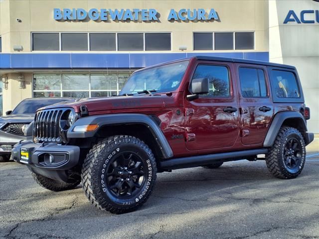 used 2021 Jeep Wrangler car, priced at $29,999