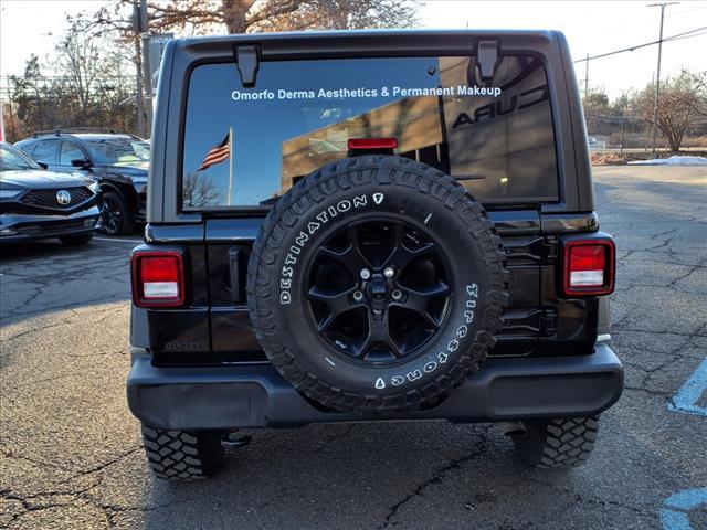 used 2021 Jeep Wrangler car, priced at $30,999