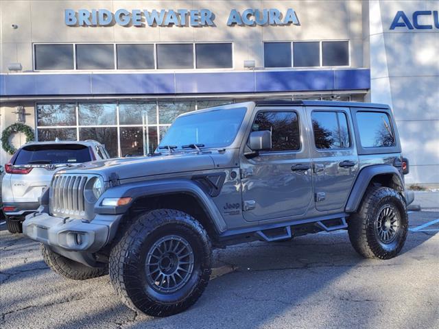 used 2020 Jeep Wrangler Unlimited car, priced at $30,989