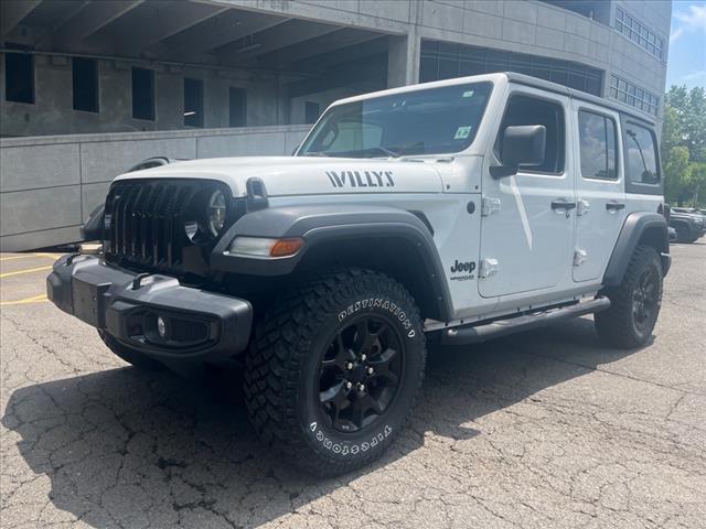 used 2021 Jeep Wrangler car, priced at $31,471
