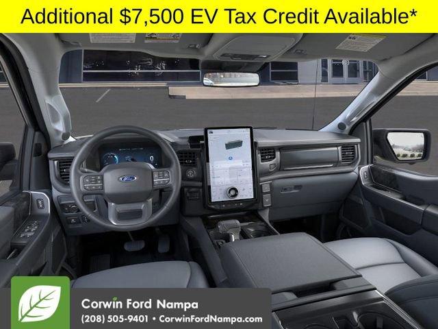 new 2025 Ford F-150 Lightning car, priced at $70,488