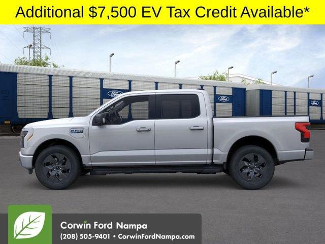 new 2025 Ford F-150 Lightning car, priced at $70,488