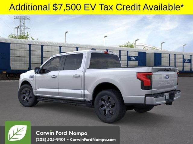 new 2025 Ford F-150 Lightning car, priced at $70,488